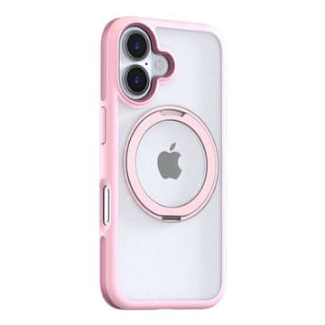 Torras Torras Ostand R Fusion maskica za iPhone 16 (roza)
