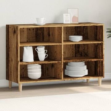 Vidaxl Ormarić, Antikno drvo, 103,5 x 35 x 70 cm, Materijal na bazi drva