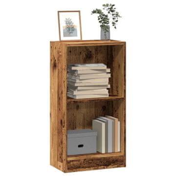 Vidaxl Polica, Staro drvo, 40x24x76 cm, Materijal na bazi drva