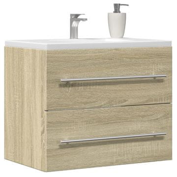 Vidaxl Ormarić za umivaonik Sonoma hrast 60x38,5x48 cm iverica