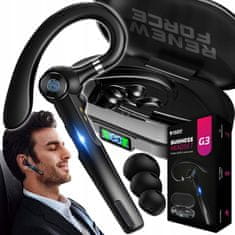 Dexxer Aku. Bluetooth 5.1 bežične slušalice za auto 10m + power bank 400mAh