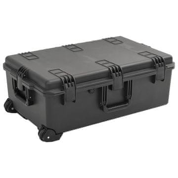 Vidaxl Kofer za zrakoplovni alat crni 79,5 x 51,5 x 30,5 cm PP