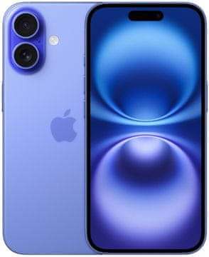Apple iPhone 16 pametni telefon, 128GB, plava (myea3sx/a)