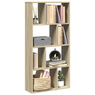 Vidaxl Polica, hrast Sonoma, 60x20x120 cm, materijal na bazi drva