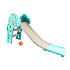 Aga4Kids Tobogan s rukohvatom 130 cm DS3701 Svijetloplava