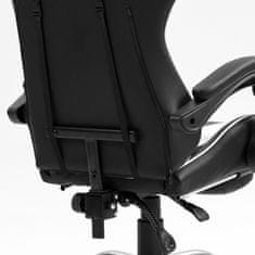 Aga Gaming stolica s osloncem za noge DS5011 Bijela