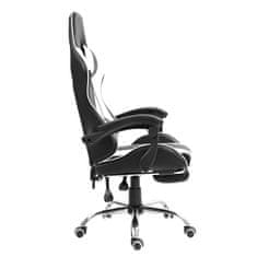 Aga Gaming stolica s osloncem za noge DS5011 Bijela