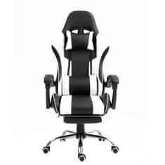 Aga Gaming stolica s osloncem za noge DS5011 Bijela