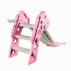Aga4Kids Tobogan s rukohvatom 130 cm DS3701 Roza
