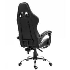 Aga Gaming stolica s osloncem za noge DS5011 Bijela