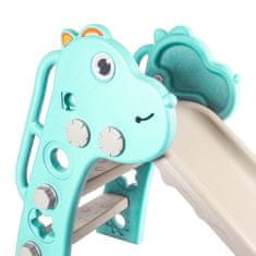 Aga4Kids Tobogan s rukohvatom 130 cm DS3701 Svijetloplava