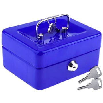 MG Money Box sef za ključeve 15x12cm, plavi