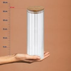 Kela Kutija za pohranu KL-15285 Dorothea glass transparent 27.0cm 9.0cm 1.5l