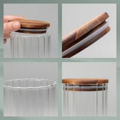 Kela Kutija za pohranu KL-15284 Dorothea čaša prozirna 22,5 cm 9,0 cm 1,1 l