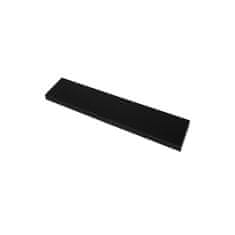 Aga Zidna polica 80x23,5 cm Crna