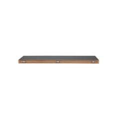 Aga Zidna polica 80x23,5 cm Crna