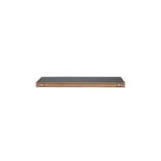 Aga Zidna polica 60x23,5 cm Crna