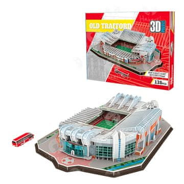 Nogometni stadion - OLD TRAFFORD - FC Manchester United - 3D slagalica 138 dijelova