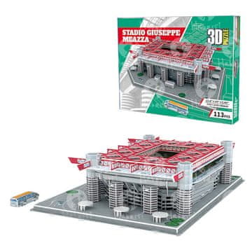 Nogometni stadion - SAN SIRO - FC AC Milan + Inter Milan - 3D slagalica 113 dijelova