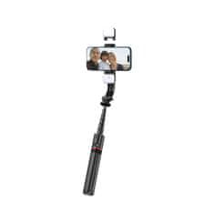 Tech-protect Selfie štap s LED svjetlom i Bluetoothom, crni