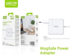 Green Lyca 60W Punjač za MacBook Adapter za napajanje za Apple MacBook 180CM T- Type MagSafe