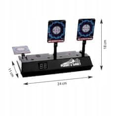 MG Shooting Range elektronička meta (3 mete), crno