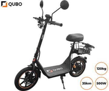 Qubo Best 14" električni romobil, 500W, do 35km