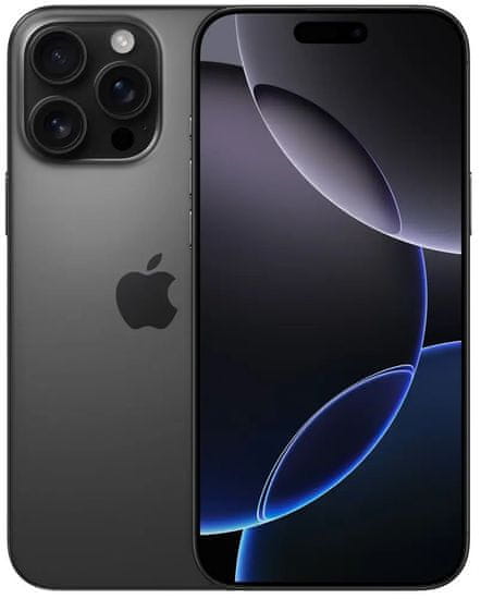 Apple iPhone 16 Pro Max pametni telefon, 1 TB, Black Titanium (myx43sx/a)