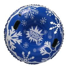 JOJOY® Snježna tuba za djecu i odrasle, napuhiva sankanja s ručkama, zimska zabava na snijegu | SNOWRIDER, plava