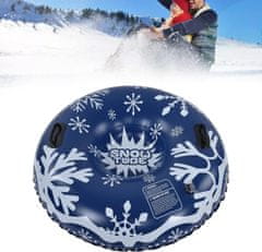 JOJOY® Snježna tuba za djecu i odrasle, napuhiva sankanja s ručkama, zimska zabava na snijegu | SNOWRIDER, plava