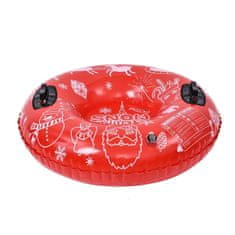 JOJOY® Snježna tuba za djecu i odrasle, napuhiva sankanja s ručkama, zimska zabava na snijegu | SNOWRIDER, crvena