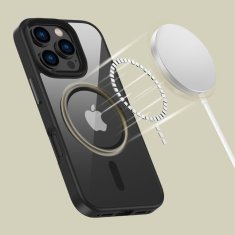 Tech-protect Magmat MagSafe maska za iPhone 16 Pro, crno/proziran