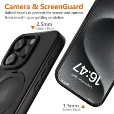 Tech-protect Magring MagSafe maska za iPhone 16 Pro, crno