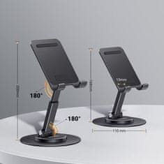 Ugreen LP805 držač za mobitel i tablet, crni