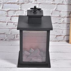 HOME & MARKER® LED stolna lampa s efektom plamena, dekorativna kamin svjetiljka, prijenosna, ambijentalna | FIRELAMP