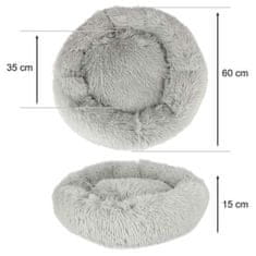 MG Cushion Plush krevet za kućne ljubimce 60 cm, siva