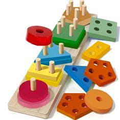 MG Wooden Sorter drvena igračka, oblici