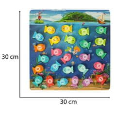 MG Montessori Fishing drvena igra ribolov