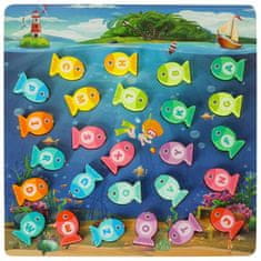 MG Montessori Fishing drvena igra ribolov