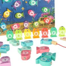 MG Montessori Fishing drvena igra ribolov