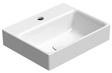 Gsi GSI NUBES Keramički Umivaonik 40x32cm Bijela ExtraGlaze Antibakterijski