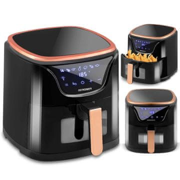 Berdsen Friteza na vrući zrak BD-652 crna i zlatna