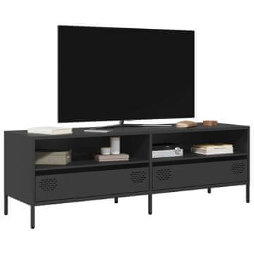 Vidaxl TV stalak crni 135x39x43,5 cm hladno valjani čelik