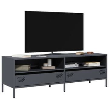 Vidaxl TV stalak antracit 135x39x43,5 cm hladno valjani čelik