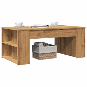 Vidaxl Klub stolić, Artisan hrast, 102x55x42 cm
