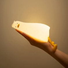 JOJOY® LED dječja noćna lampica u obliku patke, mekana silikonska svjetiljka s USB punjenjem | DUCKY