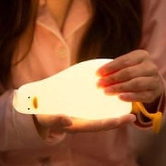 JOJOY® LED dječja noćna lampica u obliku patke, mekana silikonska svjetiljka s USB punjenjem | DUCKY