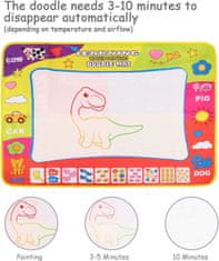 JOJOY® Vodena risalna podloga za djecu, Čarobna magnetna tabla za crtanje vodom, Višekratna edukativna igračka | SCRIBBLEZ
