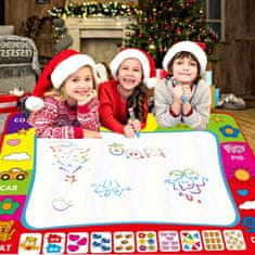 JOJOY® Vodena risalna podloga za djecu, Čarobna magnetna tabla za crtanje vodom, Višekratna edukativna igračka | SCRIBBLEZ