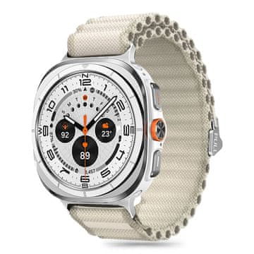 Tech-protect Weave Pro remen za Samsung Galaxy Watch Ultra 47mm, crayon white